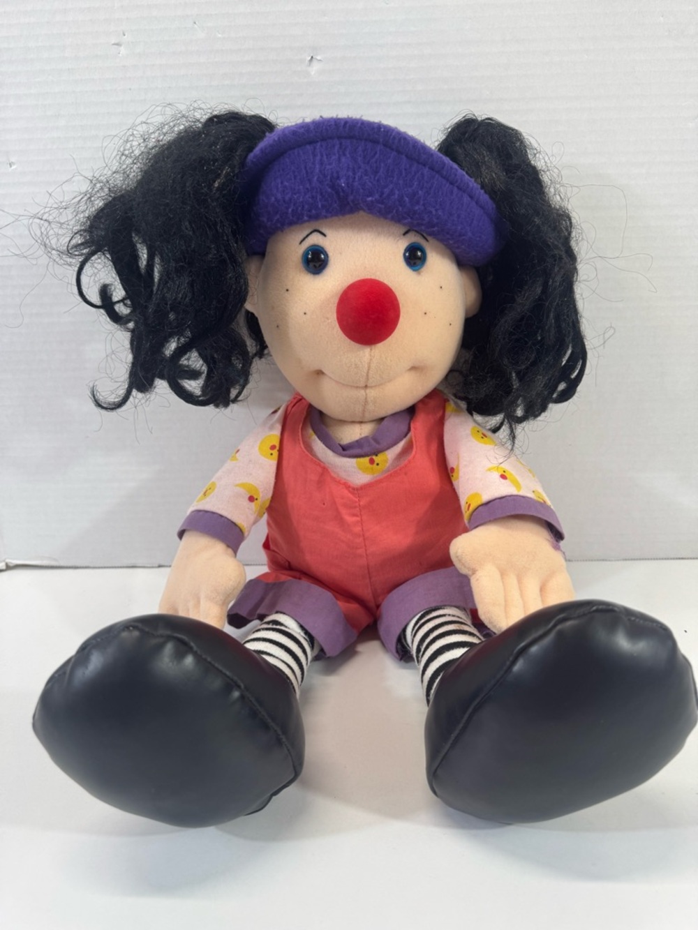 Plush doll from TV show  “the big comfy couch” Loonette 20” vintage 1995